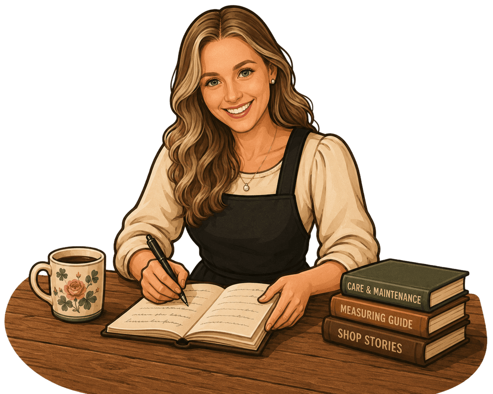 Molly writing in her journal